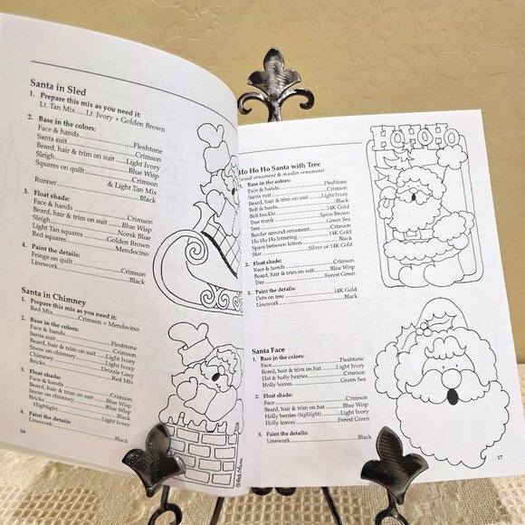 1996 Grace Publications Christmas Classics 2 Craft Design Country Crafting Book - Picture 6 of 13